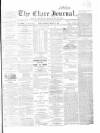 Clare Journal, and Ennis Advertiser Thursday 22 March 1860 Page 1