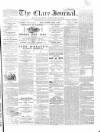 Clare Journal, and Ennis Advertiser Thursday 05 April 1860 Page 1