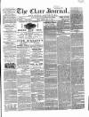 Clare Journal, and Ennis Advertiser Monday 14 May 1860 Page 1
