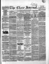Clare Journal, and Ennis Advertiser Monday 21 January 1861 Page 1