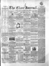 Clare Journal, and Ennis Advertiser Thursday 13 June 1861 Page 1