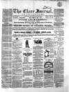 Clare Journal, and Ennis Advertiser Monday 01 July 1861 Page 1