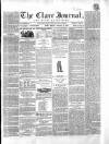 Clare Journal, and Ennis Advertiser Monday 20 January 1862 Page 1