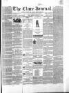 Clare Journal, and Ennis Advertiser Monday 27 January 1862 Page 1