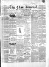 Clare Journal, and Ennis Advertiser Monday 03 March 1862 Page 1