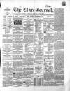 Clare Journal, and Ennis Advertiser Thursday 25 September 1862 Page 1