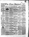 Clare Journal, and Ennis Advertiser Monday 03 November 1862 Page 1