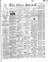 Clare Journal, and Ennis Advertiser Thursday 15 January 1863 Page 1