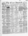Clare Journal, and Ennis Advertiser Thursday 22 January 1863 Page 1