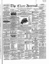 Clare Journal, and Ennis Advertiser Monday 18 May 1863 Page 1