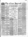 Clare Journal, and Ennis Advertiser Thursday 08 September 1864 Page 1