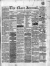 Clare Journal, and Ennis Advertiser Monday 05 December 1864 Page 1