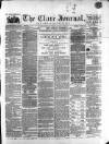 Clare Journal, and Ennis Advertiser Thursday 21 September 1865 Page 1