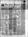 Clare Journal, and Ennis Advertiser Thursday 02 August 1866 Page 1