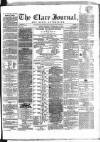 Clare Journal, and Ennis Advertiser Thursday 06 February 1868 Page 1