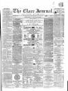 Clare Journal, and Ennis Advertiser Monday 22 February 1869 Page 1