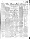 Clare Journal, and Ennis Advertiser Monday 22 March 1869 Page 1