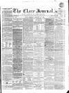 Clare Journal, and Ennis Advertiser Thursday 30 December 1869 Page 1