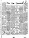 Clare Journal, and Ennis Advertiser Thursday 13 January 1870 Page 1