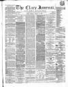 Clare Journal, and Ennis Advertiser Monday 14 March 1870 Page 1