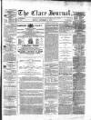 Clare Journal, and Ennis Advertiser Monday 02 September 1872 Page 1
