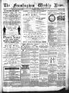 Framlingham Weekly News Saturday 24 January 1885 Page 1