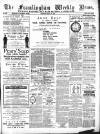 Framlingham Weekly News Saturday 30 May 1885 Page 1