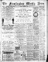 Framlingham Weekly News Saturday 06 February 1886 Page 1