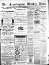 Framlingham Weekly News Saturday 08 January 1887 Page 1