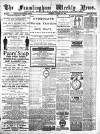 Framlingham Weekly News Saturday 29 January 1887 Page 1
