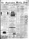 Framlingham Weekly News Saturday 08 October 1887 Page 1