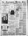 Framlingham Weekly News Saturday 24 March 1888 Page 1