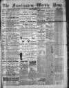 Framlingham Weekly News Saturday 08 February 1890 Page 1