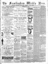 Framlingham Weekly News Saturday 31 May 1890 Page 1