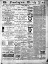 Framlingham Weekly News Saturday 03 January 1891 Page 1