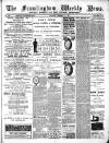 Framlingham Weekly News Saturday 05 December 1891 Page 1