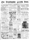 Framlingham Weekly News Saturday 23 June 1900 Page 1