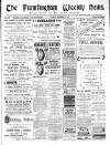 Framlingham Weekly News Saturday 15 September 1900 Page 1