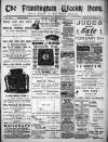 Framlingham Weekly News Saturday 25 January 1902 Page 1