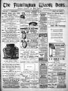 Framlingham Weekly News Saturday 22 February 1902 Page 1