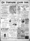 Framlingham Weekly News Saturday 12 July 1902 Page 1