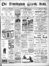 Framlingham Weekly News Saturday 21 January 1905 Page 1