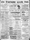 Framlingham Weekly News Saturday 20 July 1912 Page 1
