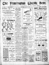 Framlingham Weekly News Saturday 29 May 1915 Page 1
