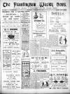 Framlingham Weekly News Saturday 20 November 1915 Page 1