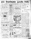 Framlingham Weekly News Saturday 01 January 1916 Page 1