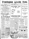 Framlingham Weekly News Saturday 13 January 1917 Page 1