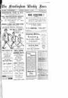 Framlingham Weekly News Saturday 15 February 1919 Page 1