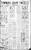 Framlingham Weekly News Saturday 24 January 1920 Page 1