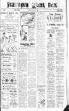 Framlingham Weekly News Saturday 21 August 1920 Page 1
